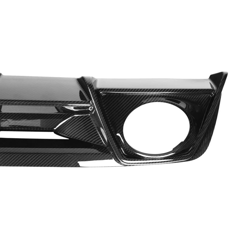 For  911 992 2019-2020 Good Fitment 100% Dry Carbon Fiber Rear Bumper Turbo s Style 3 PCS Rear Diffuser