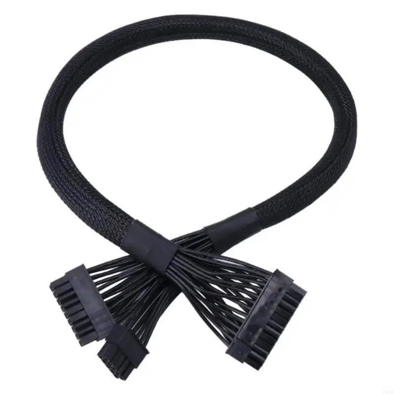 

J60A 24Pin Power Supply Cable 24Pin to 10Pin 18Pin Sleeved Cord for G1 P2 T2 PSUs Modular