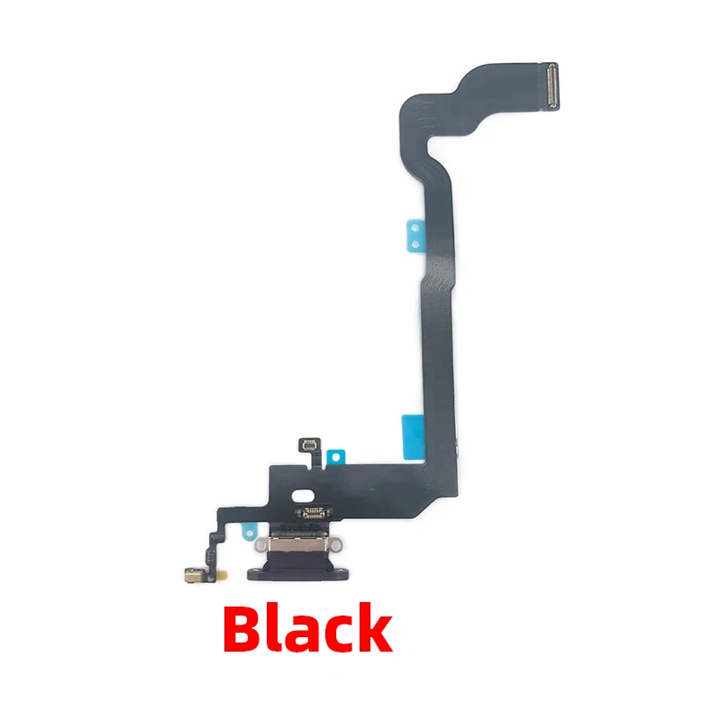 Original For iphone X Charging Port Flex Microphone Mini USB Charger Dock Connector Repair Replacement Parts