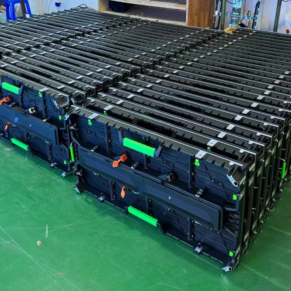 Водонепроницаемый P2.976 для аренды на открытом воздухе, светодиодный экран, шкаф 500x1000 мм, светодиодные панели, коробка для рекламных щитов, вывеска, стена, высокое обновление, 3840 Гц