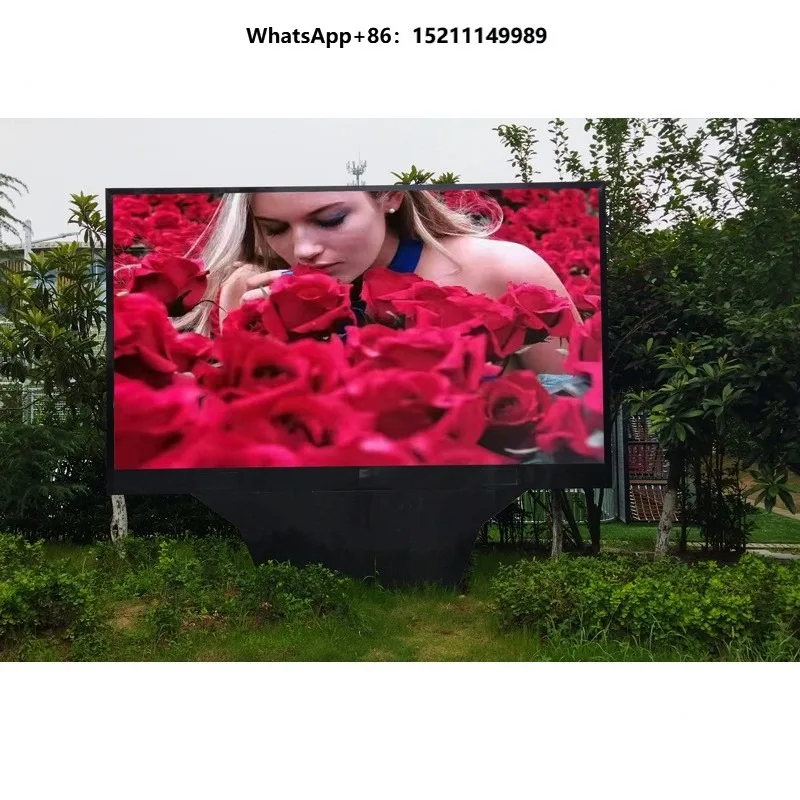 Outdoor Full Color Led TV Advertising Display High Brightness P6 LED Display for Advertising Screen Panel Sign