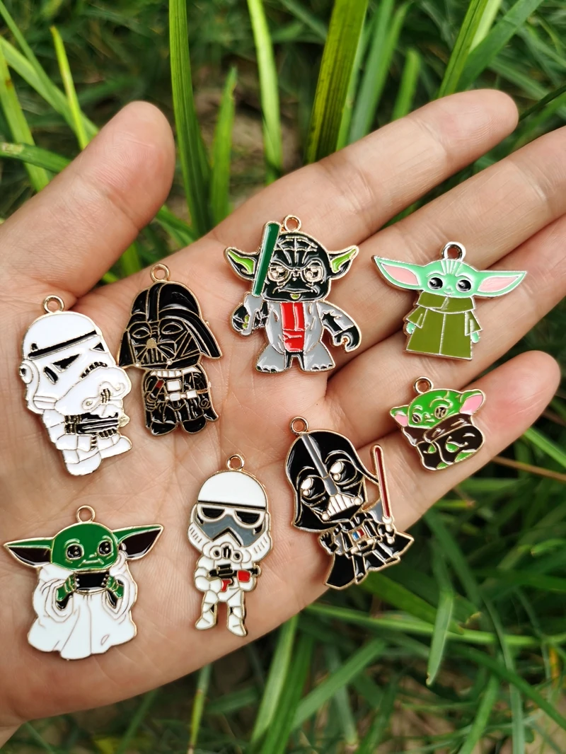 Lot 10 Pcs cartoon  Charms Jewelry Making  Earrings Pendants Necklaces Bracelets DIY Accessories gift
