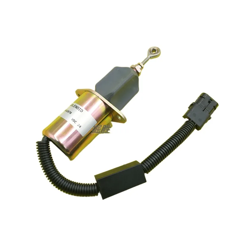 For cummins 6CTEngine stall solenoid valve switch C4942878/4946639Flame extinguisher switch assembly Excavator Parts