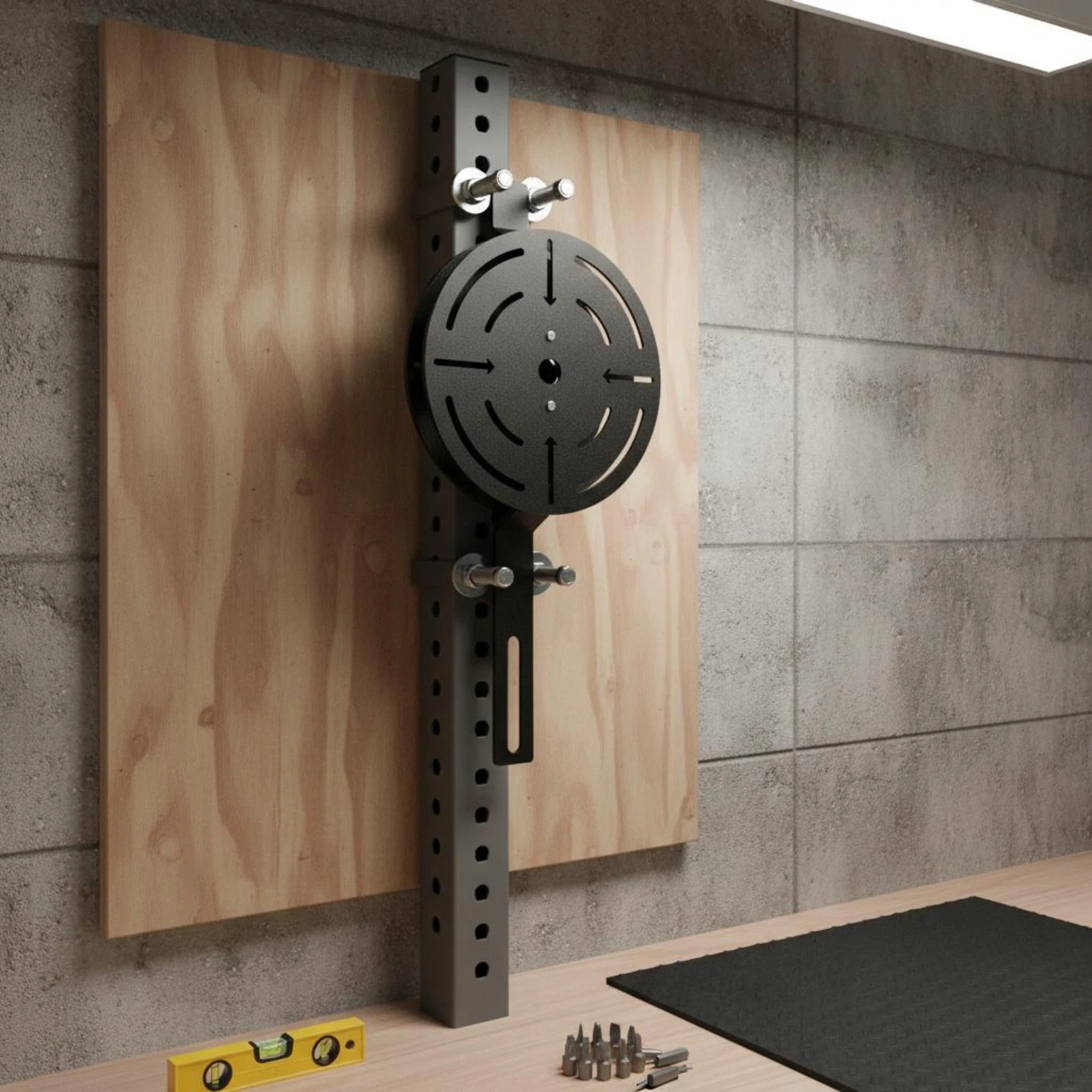 Rack Mounted Ball Target Easy to Install Medicine Ball Target Fitness Gear Improves Accuracy Hand Eye Coordination for Home Gym view 6