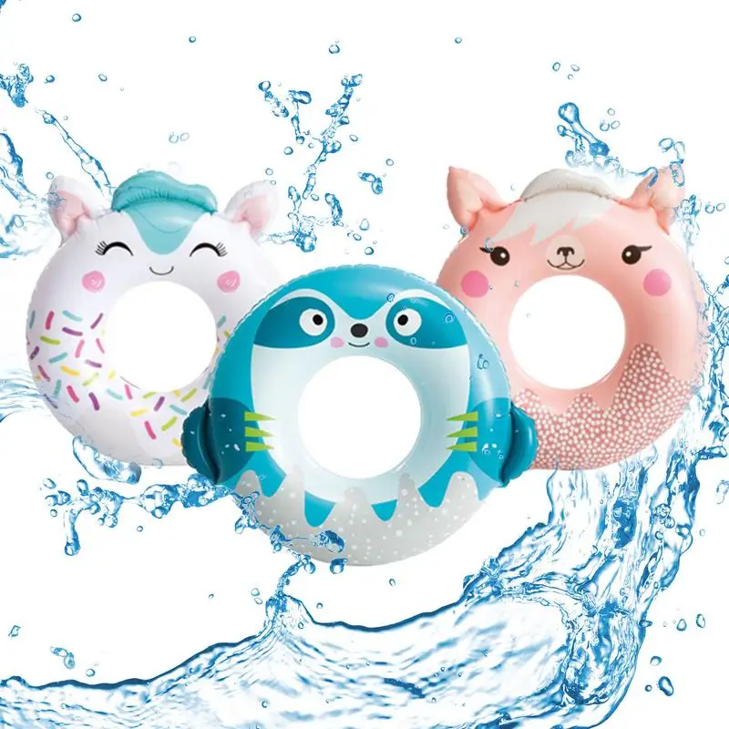 

Inflatable Swimming Ring Adult Thick Inflatable Pool Floating Ring Underarm Lifebuoy Beach Sea Party Water Sports Prevent