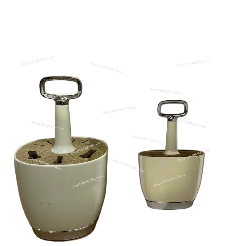 For Cream Style Kitchen Stainless Steel Tableware Vintage Set Knife Fork Spoon Holder for Internet Celebrities