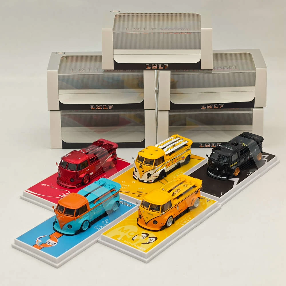 

LMLF T1 Wide body Pickup Truck Diecast Toys Car Models Collection Gifts Limited Edition 1:64 Scale