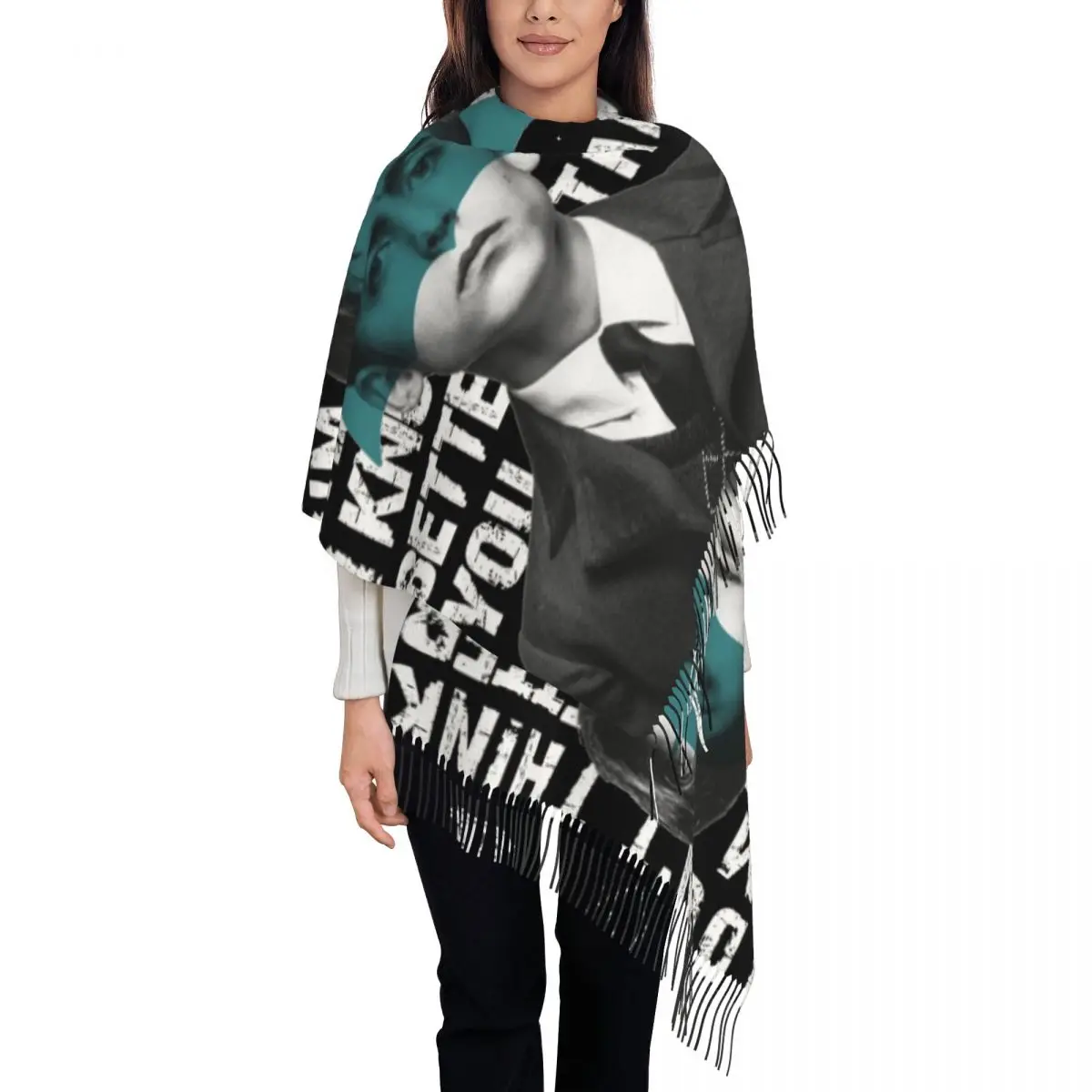 Umbrella Academy I Know I'm Better Than You Scarf for Womens Fall Winter Pashmina Shawl Wrap Number 5 Large Shawl Scarf