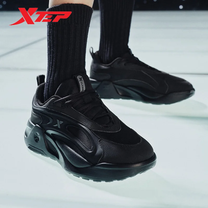Xtep Starfall TD Casual Shoes For Women 2024 Spring Wear-Resistant Women\'s Sports Shoes Sporty Non-Slip Sneakers 876118320044