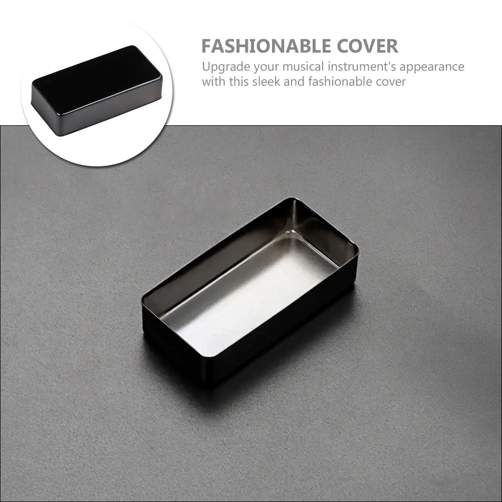 

Pickup Cover Protective Covers Guitar Metal Seal Acoustic Soundhole Instrument Dust Accessory Pickups