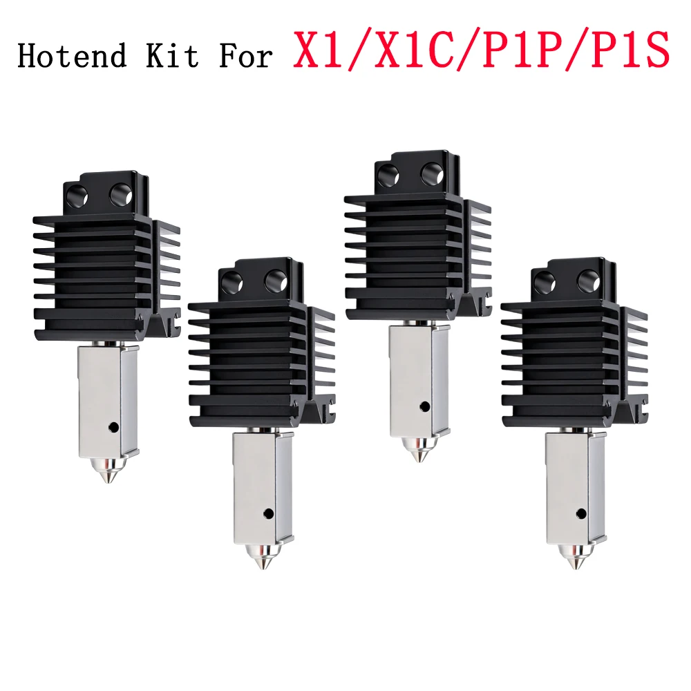 

НОВЫЙ Комплект хотэнда для Bambu Lab X1 P1: печатающая головка с термистором и керамическим нагревателем для 3D-принтеров Bambu Lab X1C P1P P1S