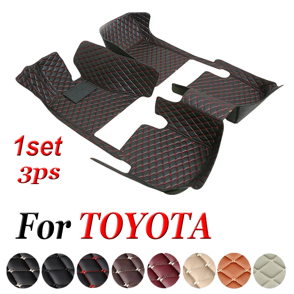 Car Floor Mats For TOYOTA Previa Reiz Sienna Tundra Tundra Ⅱ Vios Fortuner Kluger CHR Tacoma Supra Sai Wish 86 Car Accessories