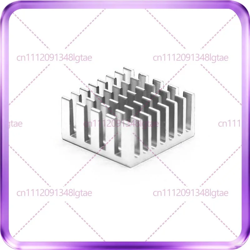 100pcs 20 * 20 * 10MM chip dedicated heat sink, electronic heat sink, pure aluminum