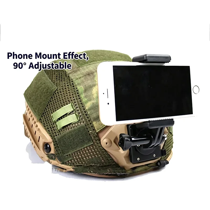 FAST MICH Tactical Helmet Mount Mobile Phone Series Camera Recorder Helmet Special Bracket