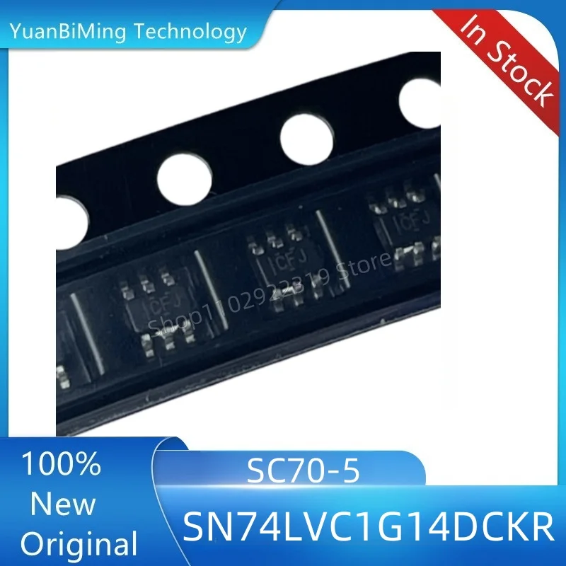 100pcs/lot SN74LVC1G14DCKR SC70-5 Marking CF5, CFF, CFJ, CF K, CFR, CFT)(CFH, CFS Transformer 100% New Original in stock