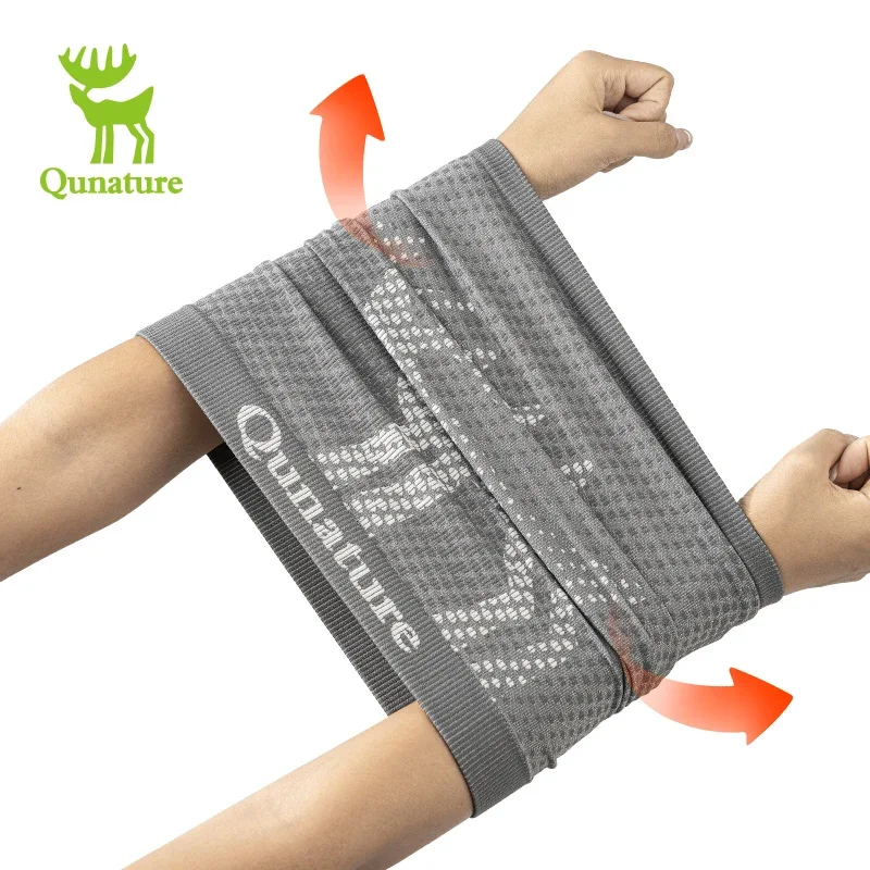 Qunature esquí snowboard mascarilla Bandana térmica mantener caliente cuello polaina transpirable deportes de invierno senderismo patinaje bufanda de esquí