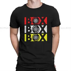 Box Box Box F1 Tyre Compound Stripes Hip Hop TShirt Formula 1 F1 Leisure Polyester T Shirt Newest Stuff For Men Women