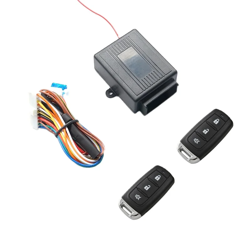 Car Keyless Entry Alarm Smart Push Button Engine Start Stop System Car Central Lock System