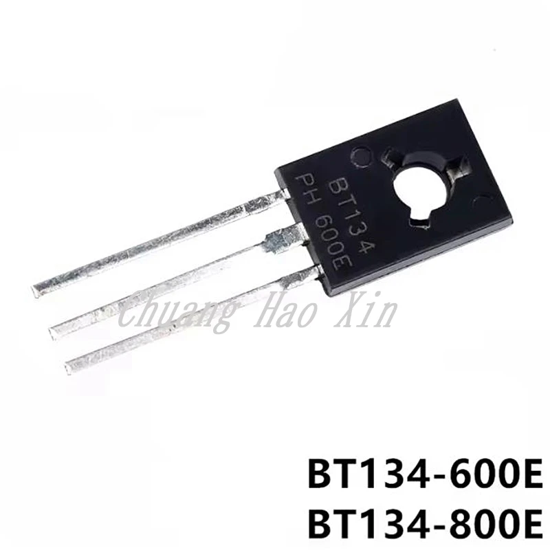 10PCS New BT134-600E BT134-600 BT134-800E BT134-800 BT134 4A 600V 800V Triacs sensitive gate TO-126