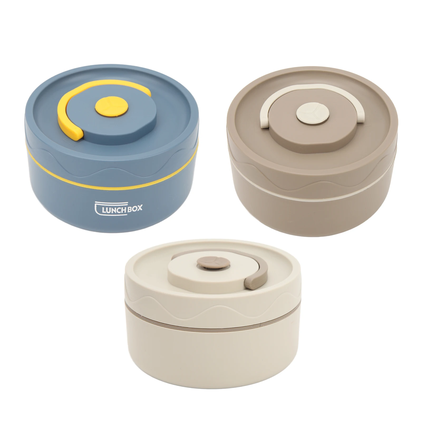 Thermal Cooker Thermal Cooking Pot 420ml 304 Stainless Steel Double Layer Portable Round Shape Thermal Lunch Container - view 2