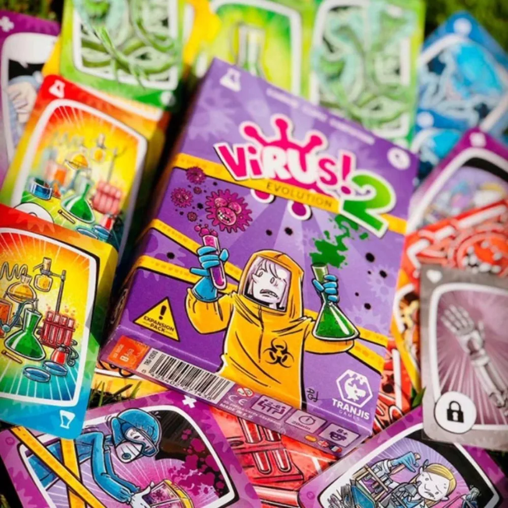 Interesting Virus Card Game & Virus Evolusion 2 The Contagiously Fun Party Board Game for Wedding Birthday Party Board Game