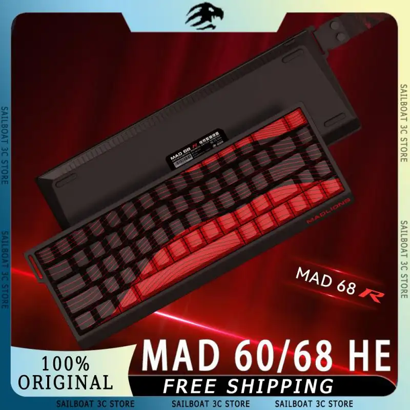 Madlions Mad68 Switch Gaming Keyboard, 61/68 Keys, Wired Esport Champ!