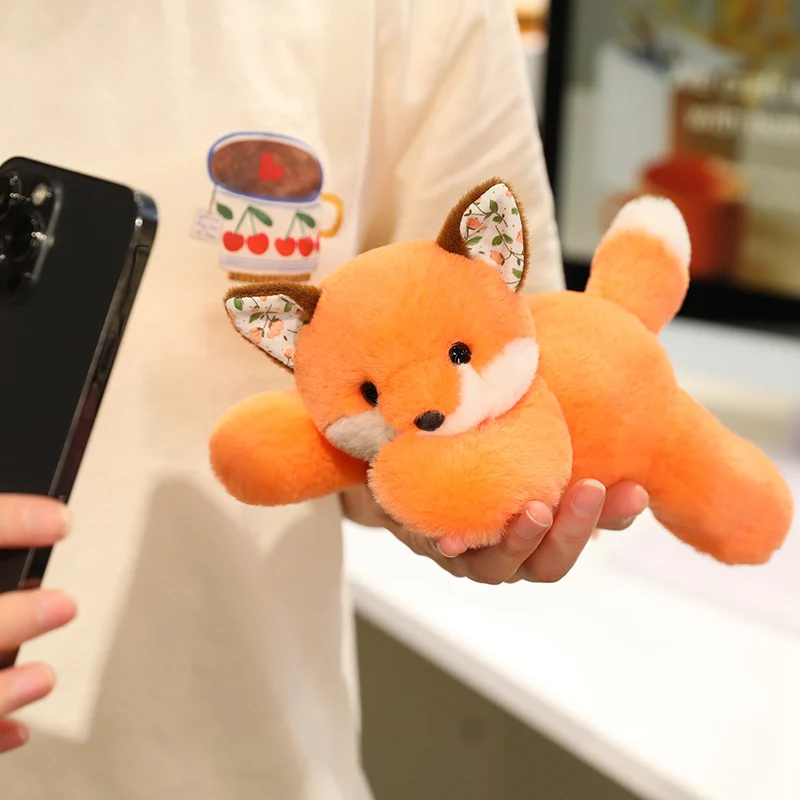 Poupée animale parfumée de 20cm, compagnon de Table en peluche, lapin renard Golden Retriever, décor de salle de classe de bureau, cadeau d'anniversaire