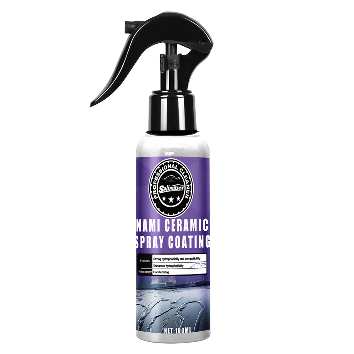 Sulimasex Polishes Advanced Ceramic Spray Speed-Curing Effect Exceptional Water Repellency Rapid Coating Gloss Car RVs