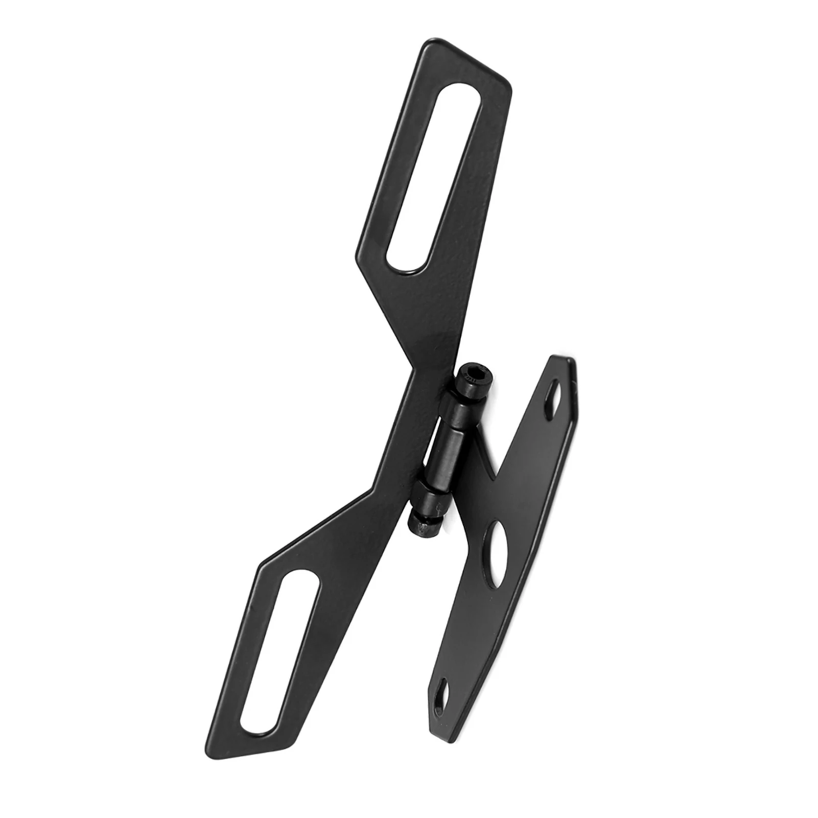 Folding License Plate Tail Light Holder Rear Bracket Mount For Motorcycle ATV