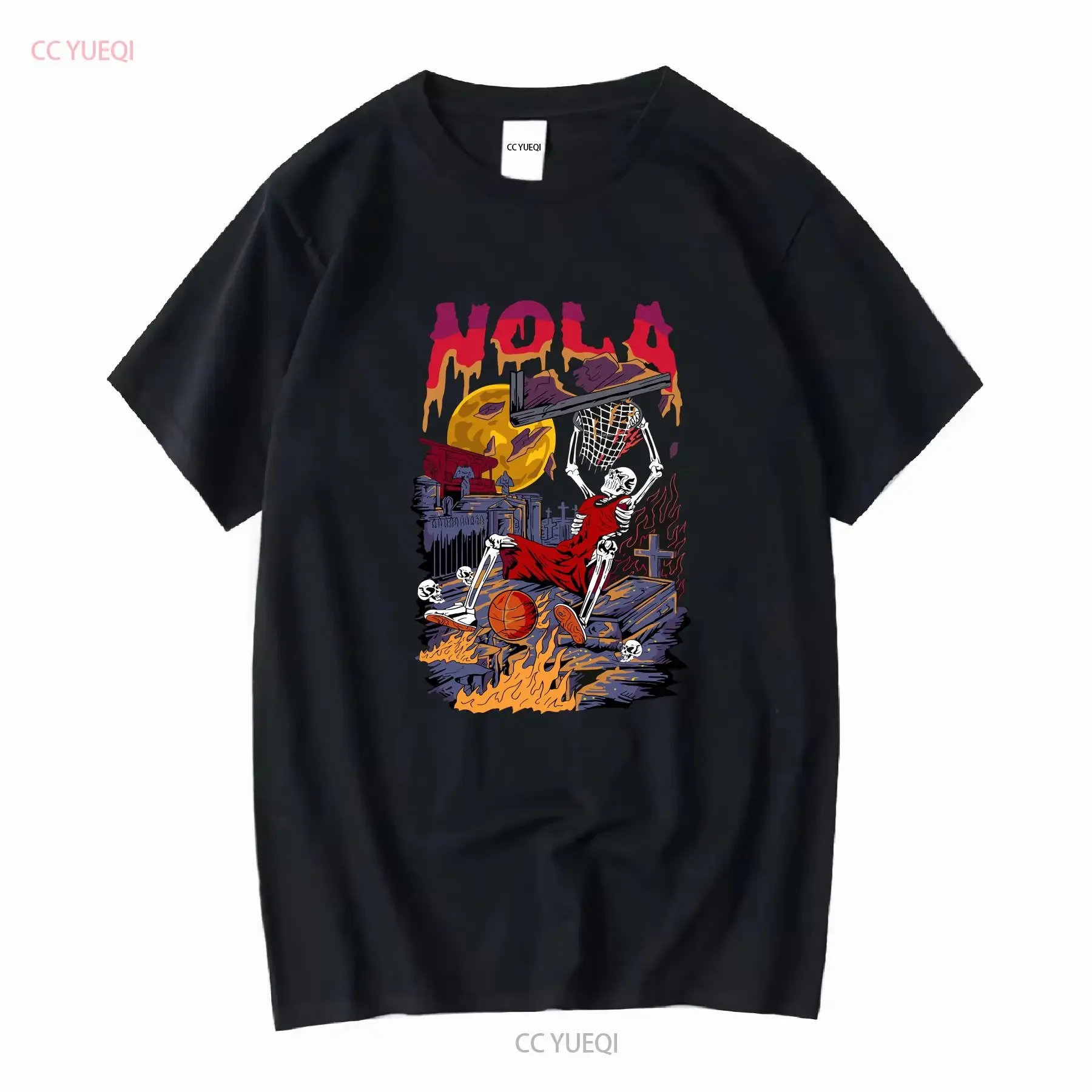 New Orleans City Basketball Pelicans Size S XL Quality Oversized Boxy T shirt long or short sleeves vintage Washed Slightly