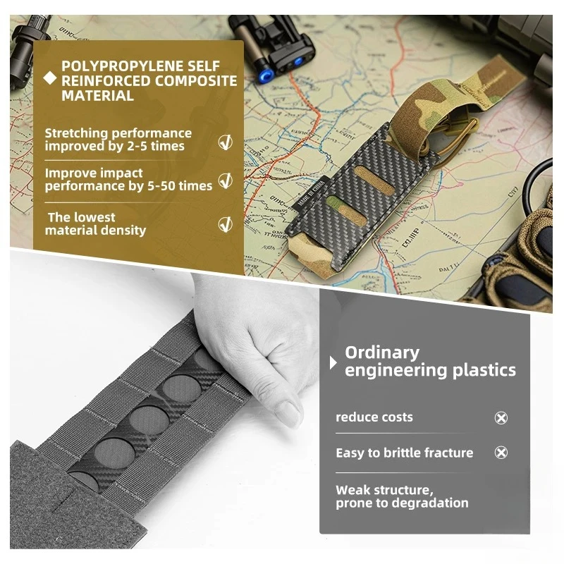 الحقيبة التكتيكية نمط الحديدي واحدة 9 مللي متر ماج حامل مرونة خفيفة الوزن قوي سكين الحافظة الصيد