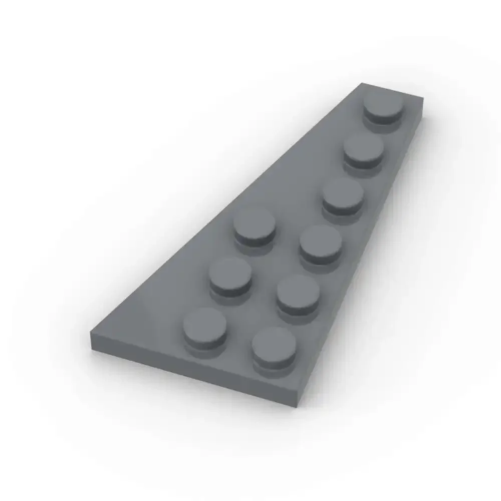MOC 10PCS Bricks 54384 Wedge Plate 6x3 Building Blocks Set Left Board Puzzle Particle Educational Toy Children Gift Dropshipping