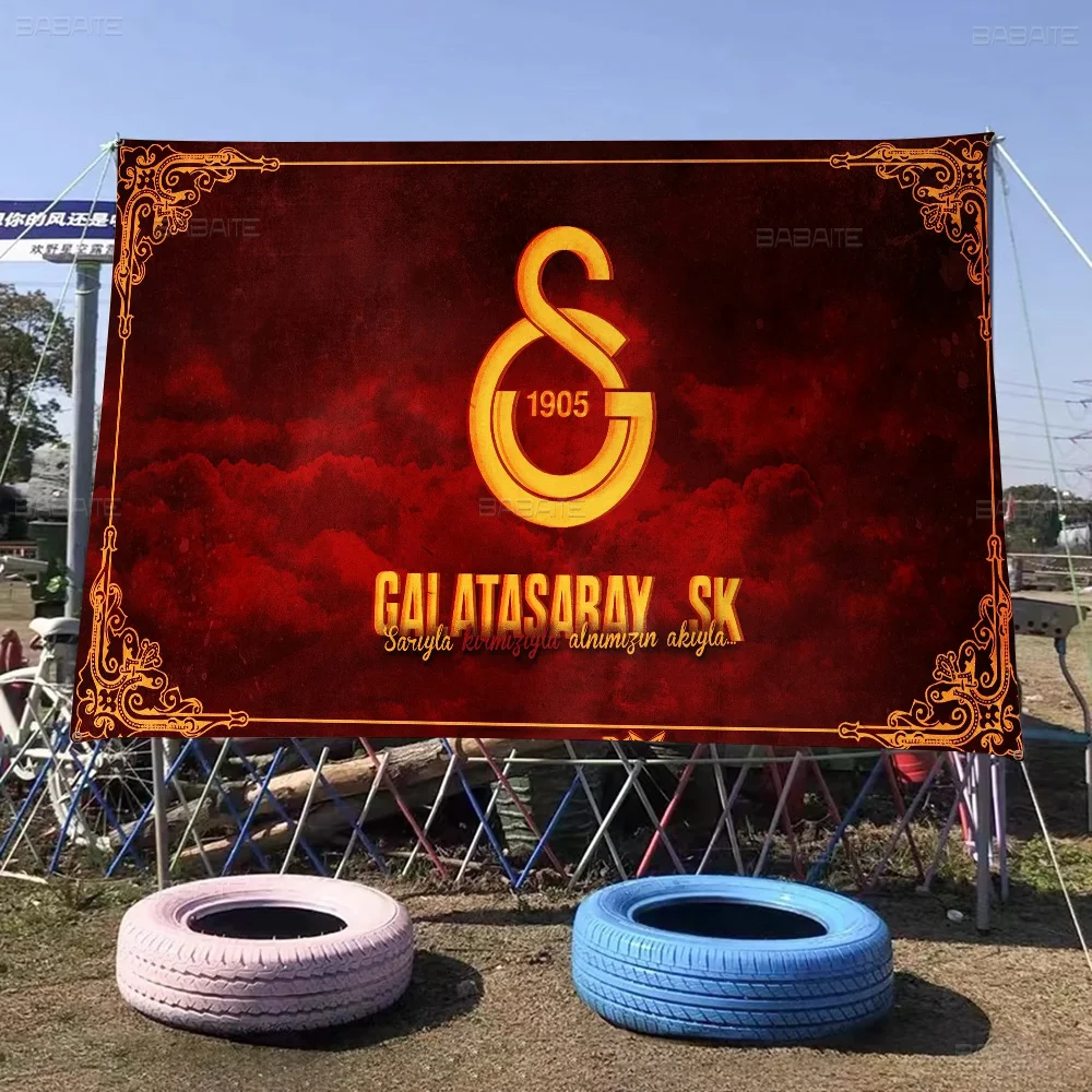 G-Galatasaray S-S.K. High End Quality Banner Printing Artistic Atmosphere Style Camping Flag