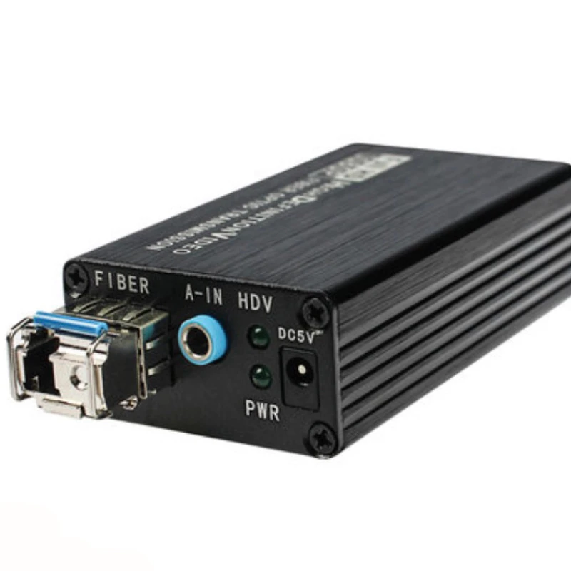 Mini HDMI Optical Terminal Uncompressed High-definition Optical Fiber Transmitter LC Port with Audio HD