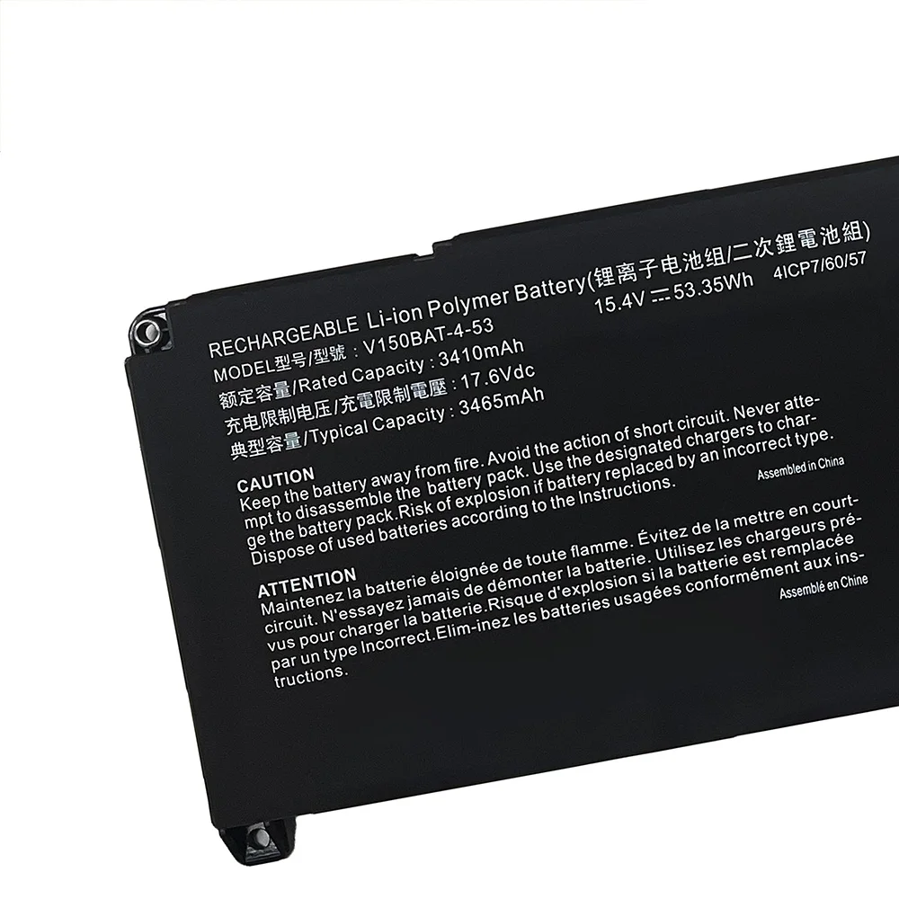 V150BAT-3-41 V150BAT-4-53 بطارية الكمبيوتر المحمول ل Hasee Z8-DA7NP G8-DA7NT ل CLEVO V150PNJ V150PNK ل MACHENIKE 15 L15C PNK PNP #4