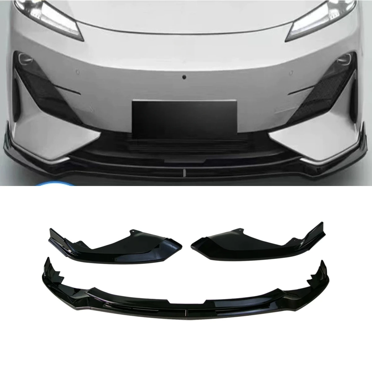 

Передний бампер автомобиля, спойлер для губ, боковой сплиттер, дефлектор, защита бампера для Deepal SL03, комплект кузова, автомобильные аксессуары