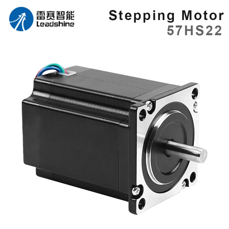 

Leadshine Nema 23 Stepper Motor 2 Phase 2.2 N.m 5.6A (57HS22) 8-lead Length 8m Shaft 8mm for CNC Engraving Milling Machine