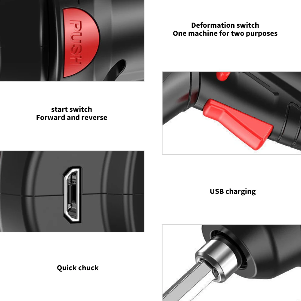 3.6V Mini Electric Drill Cordless Drills Rechargeable Lithium Battery Wireless Impact Hand Drill wireless electric Power Tools