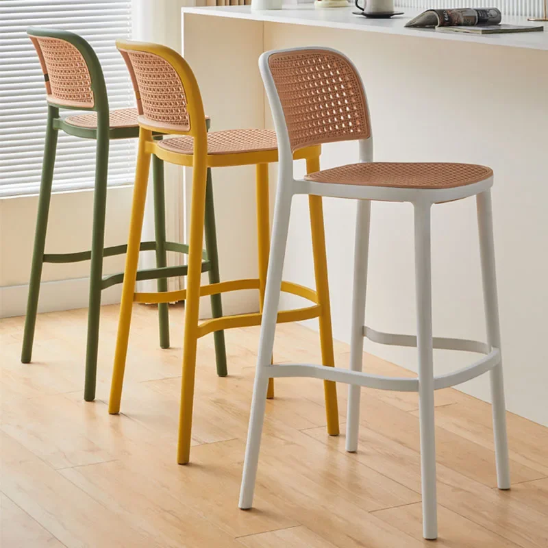 Balcony Wishbone Bar Stools Kitchen Luxury Luxury Outdoor Designer Barstools Bedroom Hairdressing Banqueta Trendy Furniture
