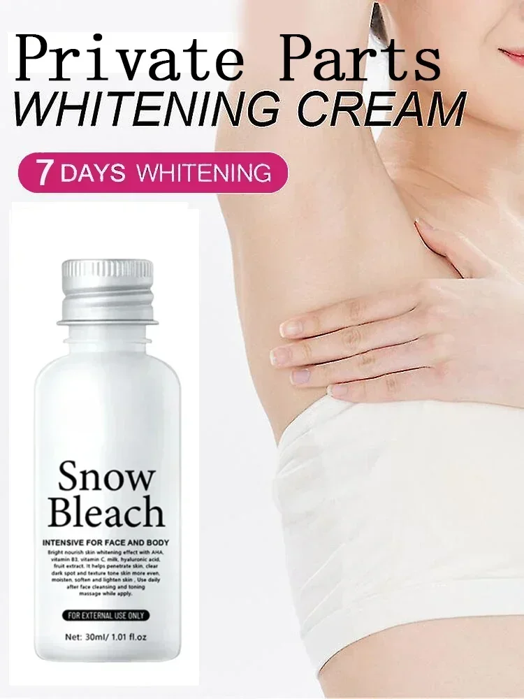 Whitening Cream Private Parts Underarm Bleaching Serum Whiten Butt Knee Brighten Intimate Parts Dark Remove Melanin