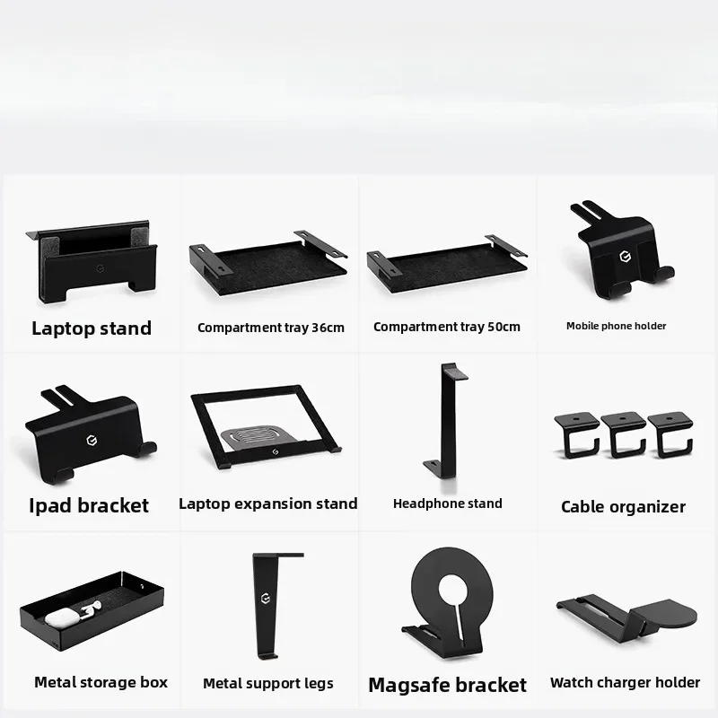 Desk Workshop Z3 Modular Monitor Stand Phone Holder Earphone Stand Tablet Stand Storage Drawer Adjustable Desktop Organizer
