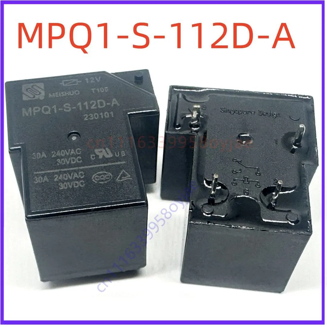 10PCS Relay for MPQ1-S-112D-A T90-1A-4P 12V 30A 4Pin SPST-NO New