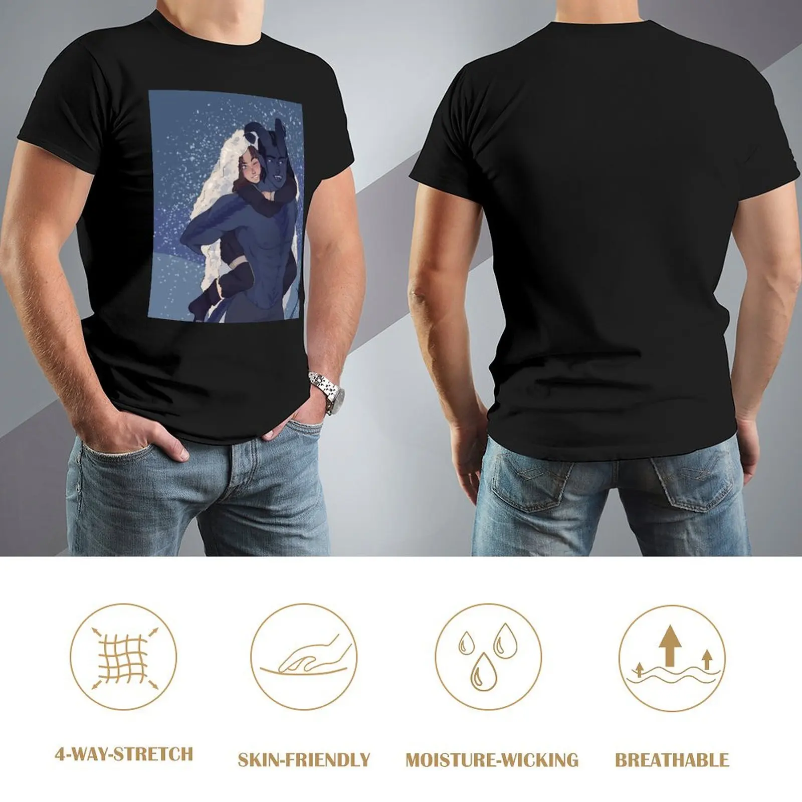 Ice Planet Barbarians T-Shirt kawaii clothes summer top blue archive man t shirt mens plain t shirts image 4
