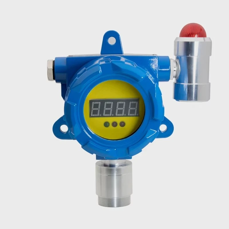 Wall-mounted fixed gas detector for combustible gases, high-precision photoacoustic alarm