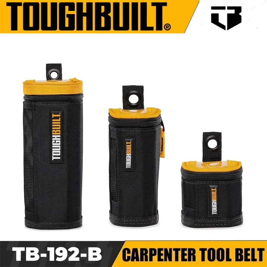 TOUGHBUILT 3 PCS Screw Parts Storage Box Set for Small Tool Parts Octagon Tower TB-192-B