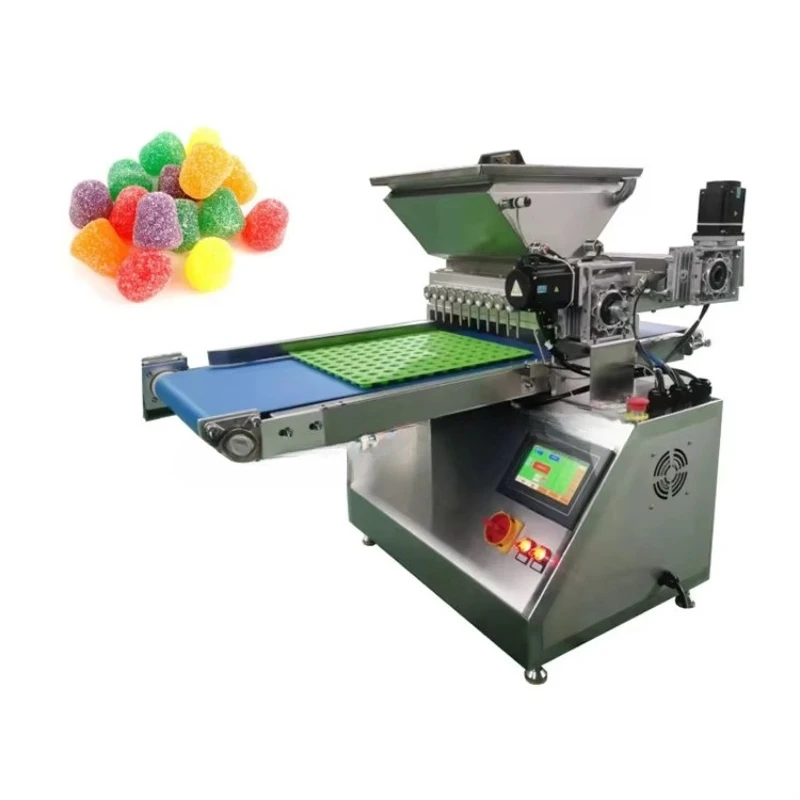 Customized Automatic Gelatin Gummy Candy Making Machine, Bear Jelly Candy Confection Production Equipment for Snack
