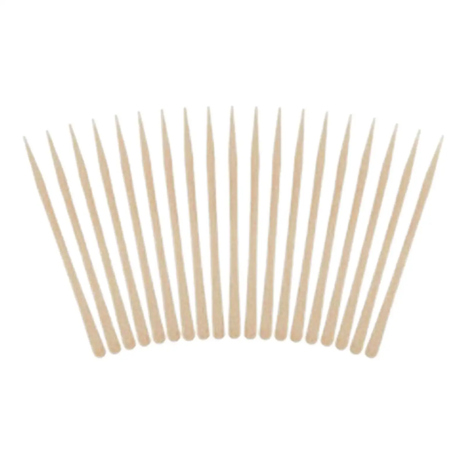 Natural Wood Wax Applicator Sticks 100pcs Mini Spatulas Hair Removal Wax Tools for Face Eyebrow and Salon Use
