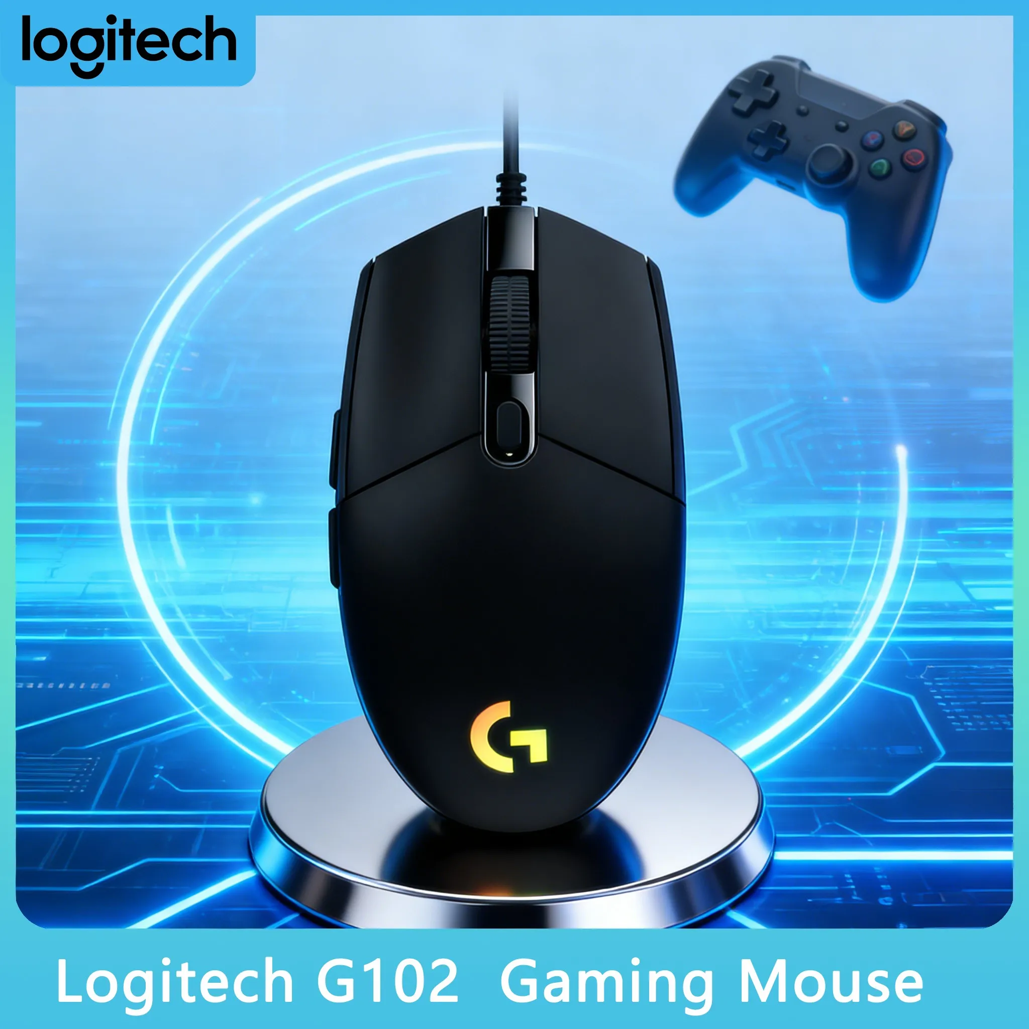

Logitech G102 Gaming Mouse RGB LIGHTSYNC 16.8M Colors for Style