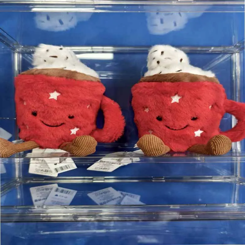 Cherry, red cup, red leaves, series, home and bedroom decoration, interactive pet toys, birthday gifts