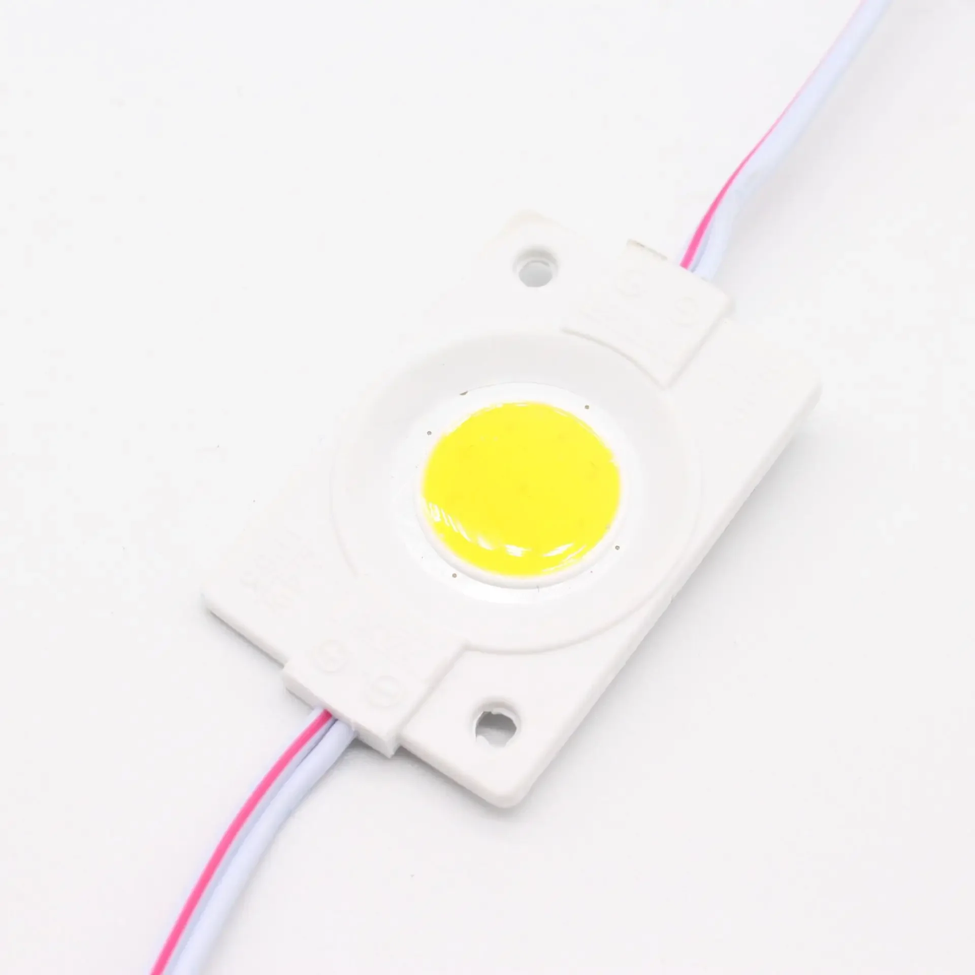 20pcs LED Module 12V COB Light Advertisement Design Sign Backlight Shop Banner Waterproof IP65 White Red Green Blue Yellow Pink